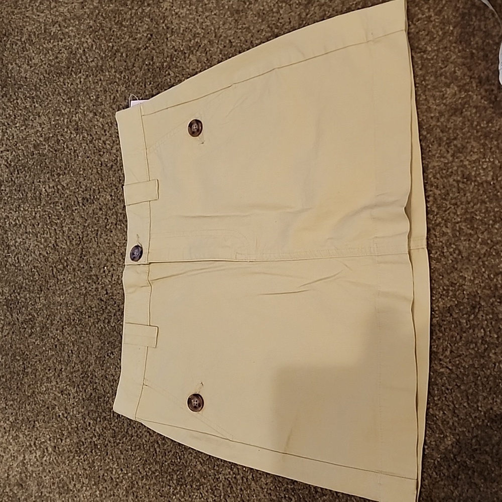 Khaki skirt